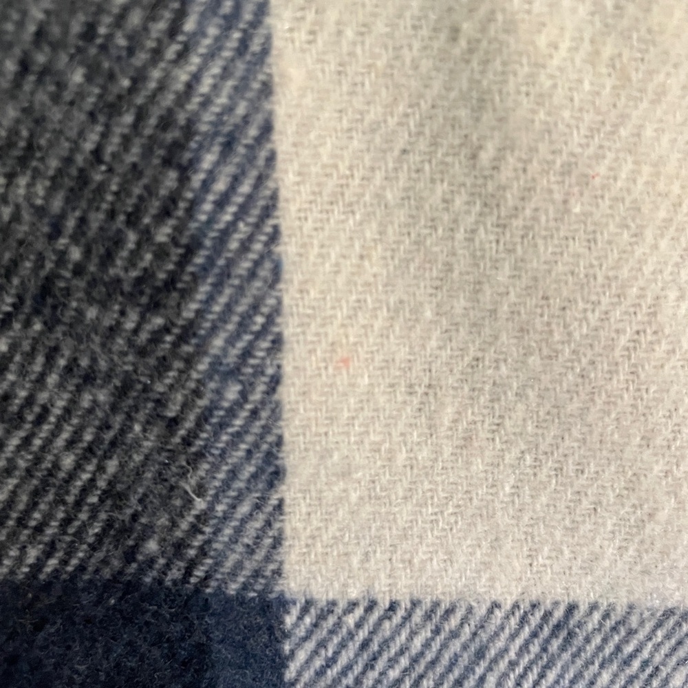 Original Deluxe Plaid Shirt Men’s Large - Blue, Tan, and Cream - Picture 10 of 13